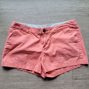 Merona Mid-Rise Coral Shorts